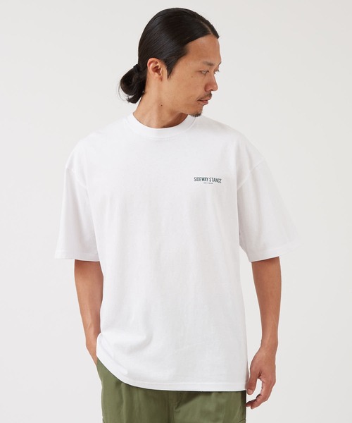 SIDEWAY STANCE(サイドウェイスタンス)の「【SIDEWAY STANCE】 アート トイレット プリント 半袖Tシャツ(Tシャツ/カットソー・メンズ・ブラック/ホワイト/パープル・SMALL/MEDIUM/LARGE/X-LARGE)」の5枚目の写真