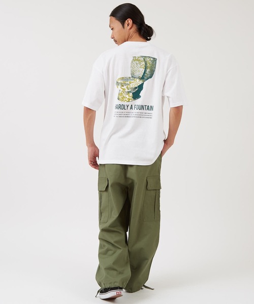 SIDEWAY STANCE(サイドウェイスタンス)の「【SIDEWAY STANCE】 アート トイレット プリント 半袖Tシャツ(Tシャツ/カットソー・メンズ・ブラック/ホワイト/パープル・SMALL/MEDIUM/LARGE/X-LARGE)」の7枚目の写真