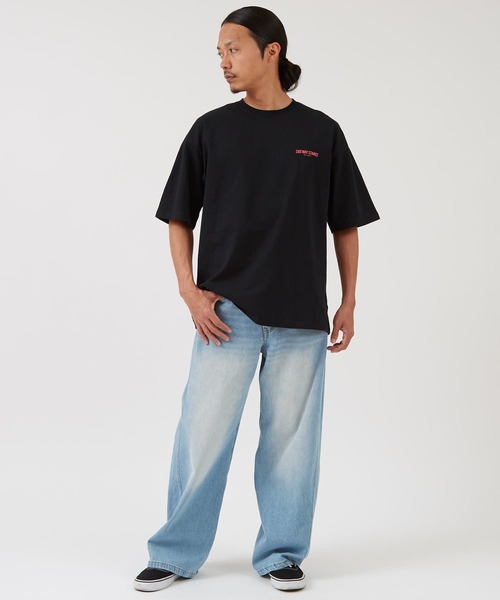 SIDEWAY STANCE(サイドウェイスタンス)の「【SIDEWAY STANCE】 アート トイレット プリント 半袖Tシャツ(Tシャツ/カットソー・メンズ・ブラック/ホワイト/パープル・SMALL/MEDIUM/LARGE/X-LARGE)」の10枚目の写真