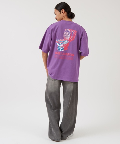 SIDEWAY STANCE(サイドウェイスタンス)の「【SIDEWAY STANCE】 アート トイレット プリント 半袖Tシャツ(Tシャツ/カットソー・メンズ・ブラック/ホワイト/パープル・SMALL/MEDIUM/LARGE/X-LARGE)」の15枚目の写真