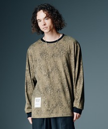 Leopard Trim Cutsew / レオパードトリムカットソー