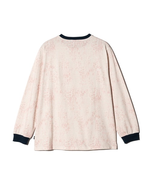 glamb(グラム)の「Leopard Trim Cutsew / レオパードトリムカットソー(Tシャツ/カットソー・メンズ・ホワイト/カーキ・S/M/L)」の12枚目の写真