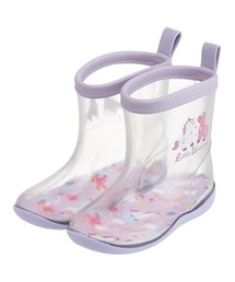 Skater（スケーター）の「キッズ クリア レインブーツ 14cm 15cm 16cm こども 長靴 透明（レインシューズ）」