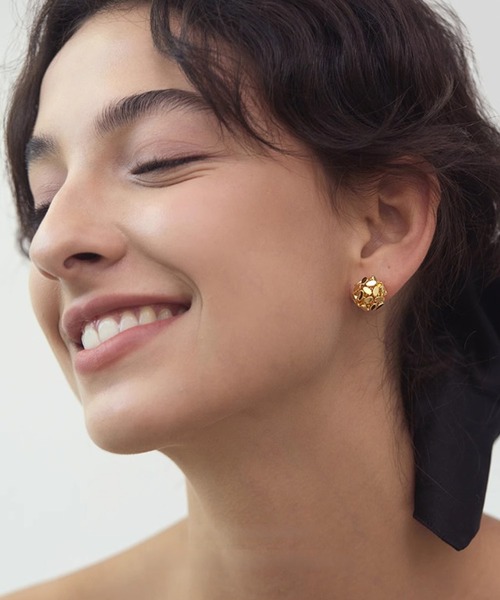 blackdia ocean(ブラックダイヤオーシャン)の「blackdia ocean メタル ボール ピアス(ピアス(両耳用)・レディース・ゴールド/シルバー・FREE)」の8枚目の写真