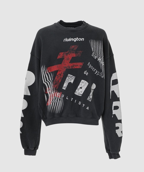 RRR-123（リヴィントンロイレビス）の「AGAPE CREWNECK NAVY
