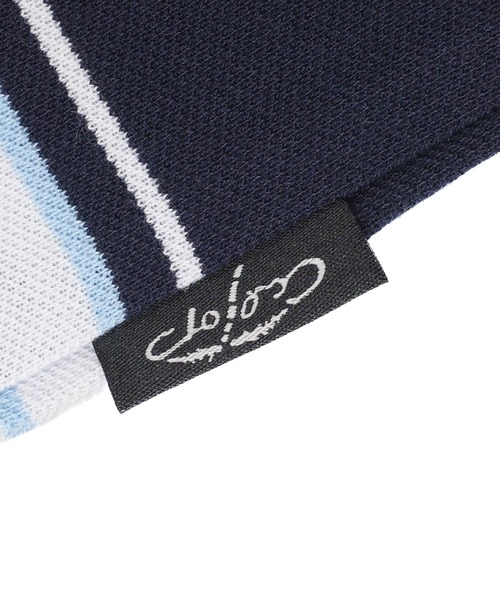 Cal Top(キャルトップ)の「【T19】【Cal Top/キャルトップ】STRIPE POLO SHIRTS(ポロシャツ・メンズ・ネイビー/レッド/ブラック/グレー・MEDIUM/SMALL/LARGE/X-LARGE/XXX-LARGE)」の10枚目の写真