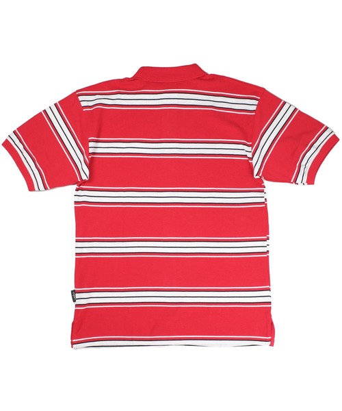 Cal Top(キャルトップ)の「【T19】【Cal Top/キャルトップ】STRIPE POLO SHIRTS(ポロシャツ・メンズ・ネイビー/レッド/ブラック/グレー・MEDIUM/SMALL/LARGE/X-LARGE/XXX-LARGE)」の19枚目の写真
