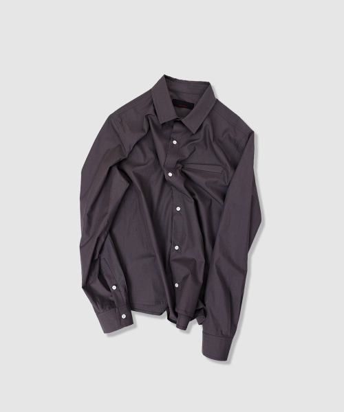 ANYTIME LOREAK（エニタイムロレーク）の「FREESIA BLOOM SHIRT - CHARCOAL（シャツ/ブラウス・メンズ・チャコール・MEDIUM/LARGE）」の3枚目の写真