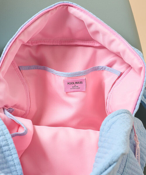 FREAK'S STORE(フリークスストア)の「Aya kawasaki for FREAK'S STORE/アヤカワサキ 【Beach & Festival】別注 ボストンバッグ/キルティングバッグ(トートバッグ・レディース・ラベンダー/サックスブルー・ONE SIZE)」の9枚目の写真