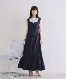 【ZOZO限定】タックフォルムカットワンピース