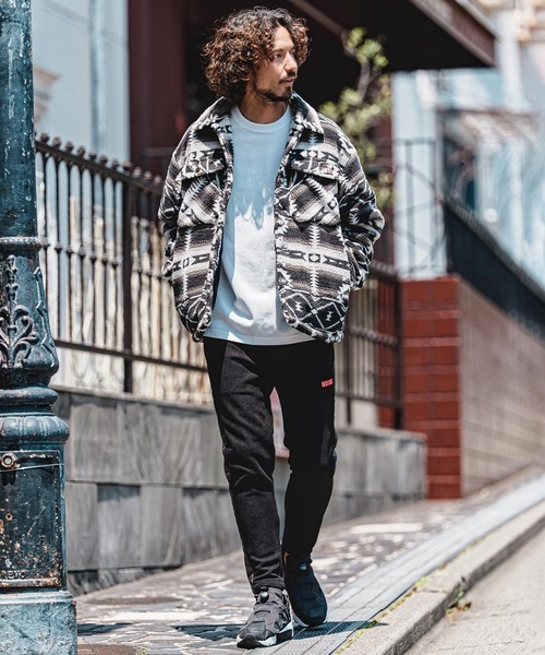 felkod(フィルコッド)の「mp15142- Synthetic Leather×Fleece-Back Corduroy Easy Pants コーデュロイ イージーパンツ(F26A120)(その他パンツ・メンズ・グレイッシュベージュ/ブラック・S/M/L)」の7枚目の写真