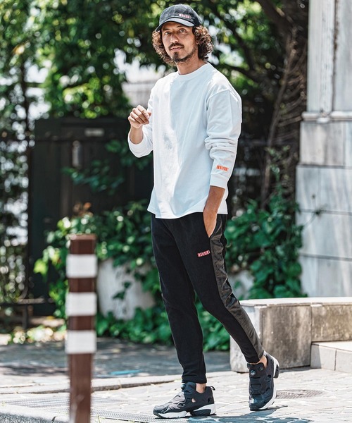 felkod(フィルコッド)の「mp15142- Synthetic Leather×Fleece-Back Corduroy Easy Pants コーデュロイ イージーパンツ(F26A120)(その他パンツ・メンズ・グレイッシュベージュ/ブラック・S/M/L)」の10枚目の写真