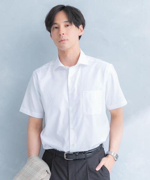 URBAN RESEARCH DOORS(アーバンリサーチドアーズ)の「LIFE STYLE TAILOR セミワイド半袖シャツ(シャツ/ブラウス・メンズ・ブルー系その他/ブルー/ホワイト・41/39/43/37)」の12枚目の写真
