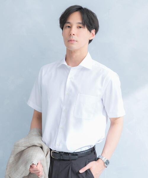 URBAN RESEARCH DOORS(アーバンリサーチドアーズ)の「LIFE STYLE TAILOR セミワイド半袖シャツ(シャツ/ブラウス・メンズ・ブルー系その他/ブルー/ホワイト・41/39/43/37)」の13枚目の写真