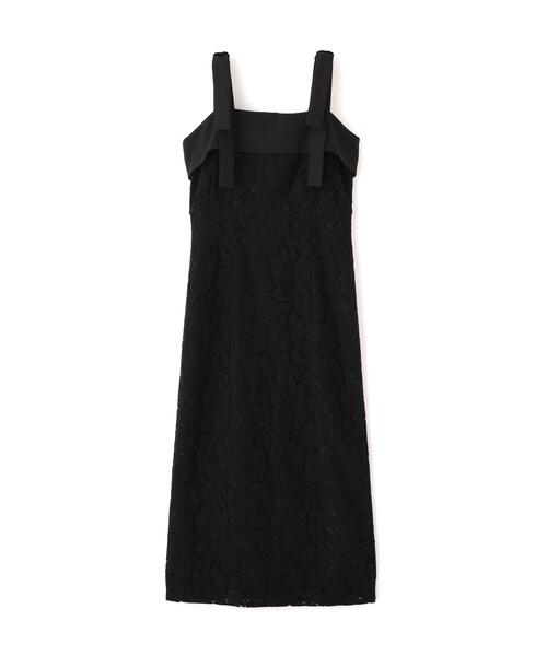 PROPORTION BODY DRESSING(プロポーションボディドレッシング)の「リボン付きレースワンピース / 1216240700(ワンピース・レディース・ホワイト系その他/ブラック・SMALL/P/S/MEDIUM)」の15枚目の写真