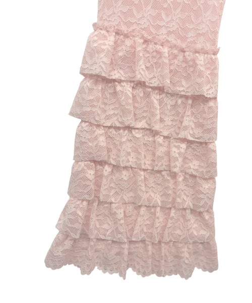 HONEY MI HONEY（ハニーミーハニー）の「lace tiered frill flare pants（その他パンツ・レディース・ピンク/ホワイト/ブラック・FREE）」の11枚目の写真