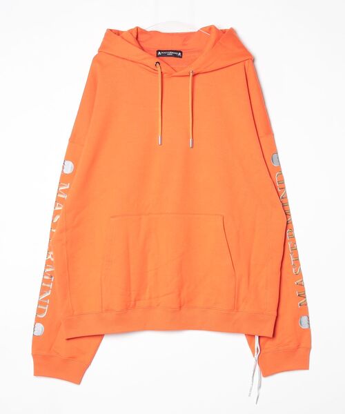 mastermind JAPAN(マスターマインド)の「BOXYALL OVER METALLIC SKULLHOODIE(パーカー・メンズ・オレンジ/レッド/ホワイト・XL)」の3枚目の写真