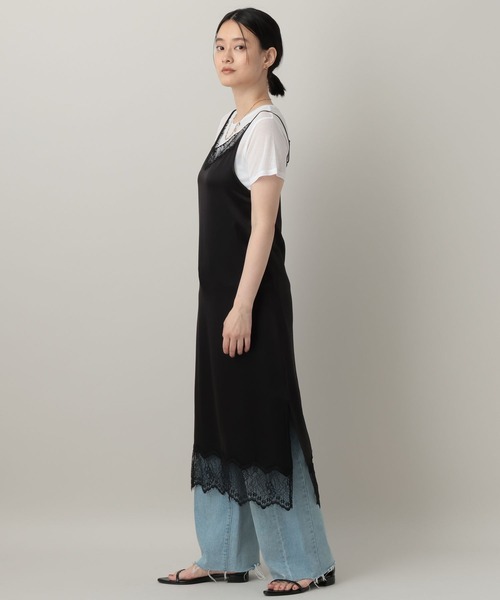 A part by(アパートバイ)の「キュプラレースキャミワンピース(ワンピース・レディース・ブラウン/ライトベージュ/ブラック・FREE)」の19枚目の写真