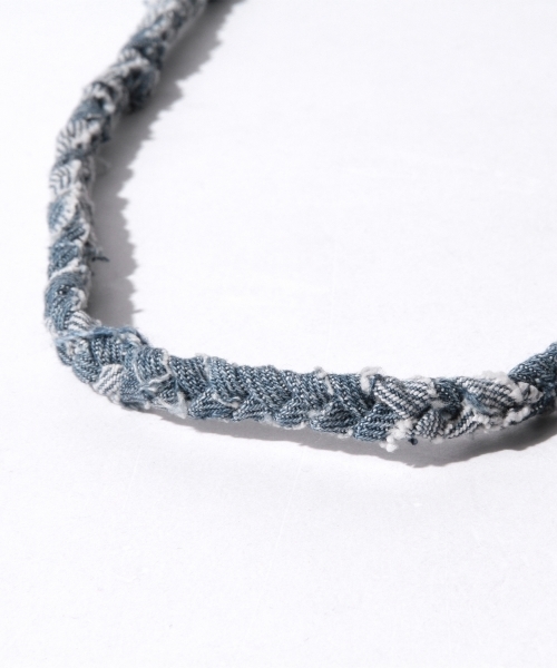 B:MING by BEAMS(ビーミングバイビームス)の「【Smart5月号掲載】ビーミング by ビームス / リメイクフリンジネックレス(ネックレス・メンズ・オリーブ/インディゴブルー/その他1・ONE SIZE)」の9枚目の写真