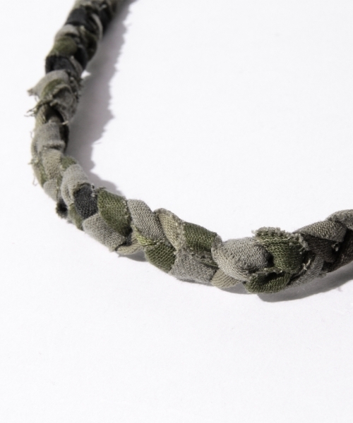 B:MING by BEAMS(ビーミングバイビームス)の「【Smart5月号掲載】ビーミング by ビームス / リメイクフリンジネックレス(ネックレス・メンズ・オリーブ/インディゴブルー/その他1・ONE SIZE)」の11枚目の写真