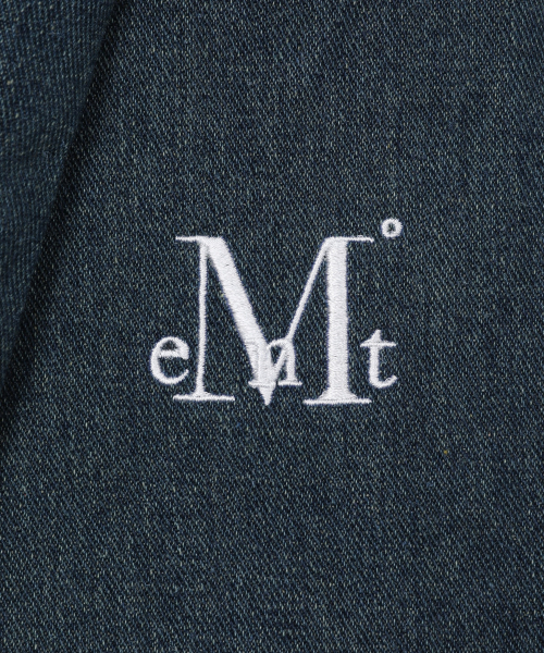 MUCENT（ムセント）の「ルディックワイドポケットピンタックウォッシングデニムパンツ（デニムパンツ・レディース・ダークブルー・FREE/LARGE）」の3枚目の写真