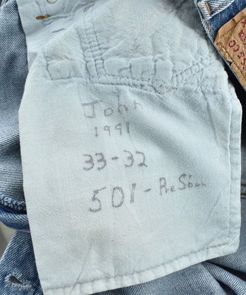 LABORATORY R(ラボラトリーアール)の「【USED】90’s Levi's 501 デニムパンツ(デニムパンツ・メンズ・ブルー・LARGE)」の7枚目の写真