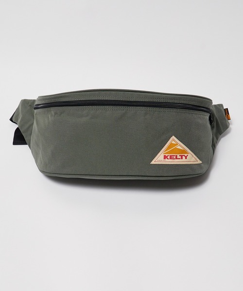KELTY(ケルティ)の「KELTY/ケルティ BIG FANNY ボディバッグ ストリート バーベキュー 公園(ボディバッグ/ウエストポーチ・メンズ・グレー/セージグリーン/ベージュ/ネイビー/モカ/オリーブ/キャメル/タン・ONE SIZE)」の6枚目の写真