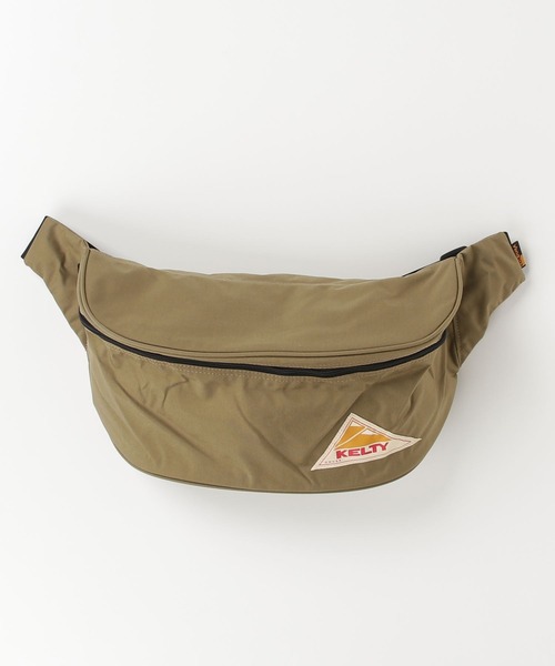 KELTY(ケルティ)の「KELTY/ケルティ BIG FANNY ボディバッグ ストリート バーベキュー 公園(ボディバッグ/ウエストポーチ・メンズ・グレー/セージグリーン/ベージュ/ネイビー/モカ/オリーブ/キャメル/タン・ONE SIZE)」の4枚目の写真