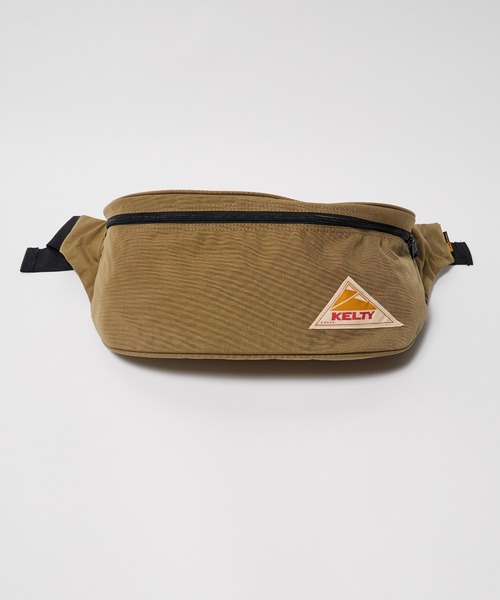 KELTY(ケルティ)の「KELTY/ケルティ BIG FANNY ボディバッグ ストリート バーベキュー 公園(ボディバッグ/ウエストポーチ・メンズ・グレー/セージグリーン/ベージュ/ネイビー/モカ/オリーブ/キャメル/タン・ONE SIZE)」の2枚目の写真