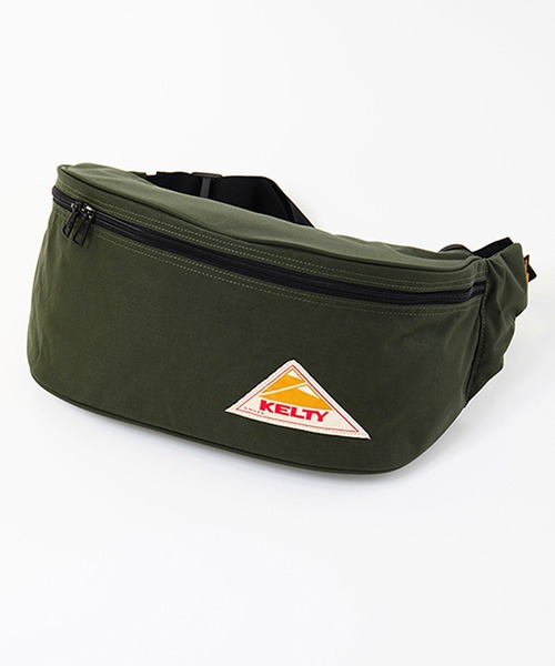 KELTY(ケルティ)の「KELTY/ケルティ BIG FANNY ボディバッグ ストリート バーベキュー 公園(ボディバッグ/ウエストポーチ・メンズ・グレー/セージグリーン/ベージュ/ネイビー/モカ/オリーブ/キャメル/タン・ONE SIZE)」の11枚目の写真