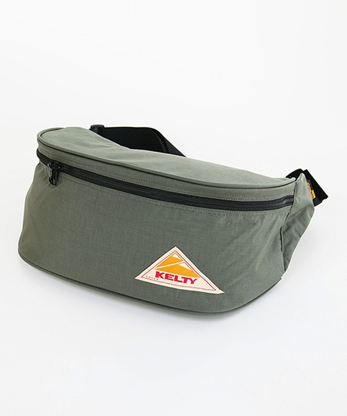 KELTY(ケルティ)の「KELTY/ケルティ BIG FANNY ボディバッグ ストリート バーベキュー 公園(ボディバッグ/ウエストポーチ・メンズ・グレー/セージグリーン/ベージュ/ネイビー/モカ/オリーブ/キャメル/タン・ONE SIZE)」の12枚目の写真