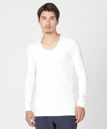 PING（ピン）の「【PING APPAREL】ベア天竺UV接触冷感長袖Uネックインナー (MENS)（その他アンダーウェア/インナー）」