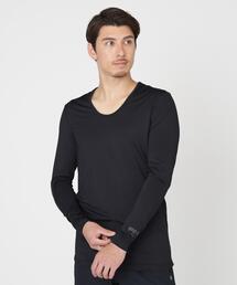 PING（ピン）の「【PING APPAREL】ベア天竺UV接触冷感長袖Uネックインナー (MENS)（その他アンダーウェア/インナー）」