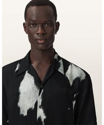 ALLSAINTS（オールセインツ）の「TEMPLAR OVERSIZED SHORT SLEEVE PRINTED SHIRT | TEMPLAR オーバーサイズ 半袖 プリント シャツ（シャツ/ブラウス）」
