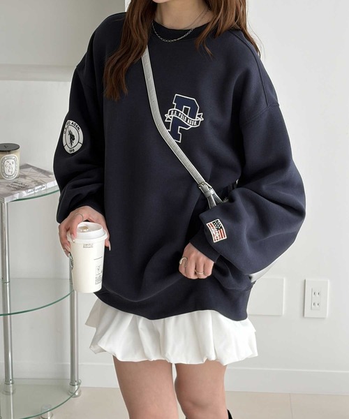 CHEMICAL OVERDYE LACE SWEAT TOP（スウェット）｜Ameri（アメリ）の