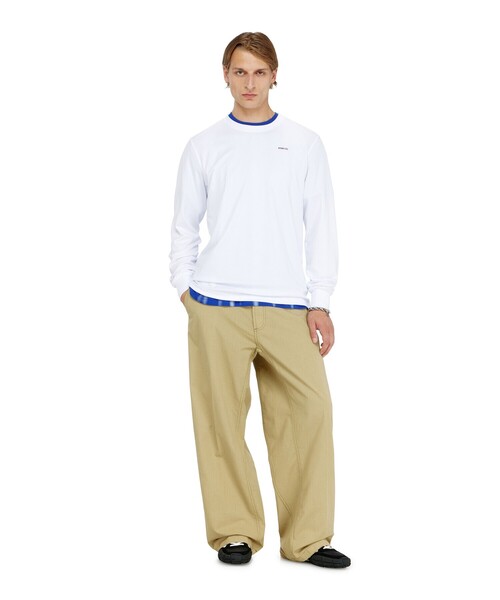 DIESEL（ディーゼル）の「メンズ 長袖Tシャツ T-ADJUST-LS-MET（Tシャツ/カットソー・メンズ・ホワイト/ブラック系その他・MEDIUM/XX-LARGE/X-SMALL/X-LARGE/SMALL/LARGE/XXX-LARGE）」の7枚目の写真