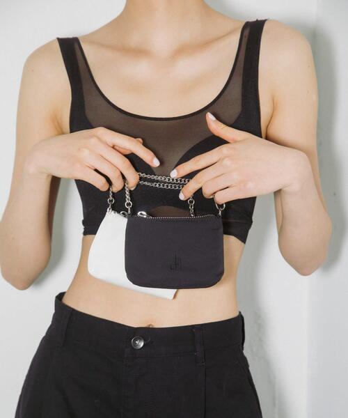RODE SKO(ロデスコ)の「hun RODESKO Dual pouch boston(ボストンバッグ・レディース・ホワイト/ブラック・-)」の15枚目の写真
