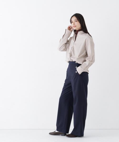 NATURAL BEAUTY BASIC（ナチュラルビューティーベーシック）の「マリンパンツ（その他パンツ・レディース・キャメル/オフホワイト/ネイビー・X-SMALL/SMALL/MEDIUM/LARGE）」の19枚目の写真