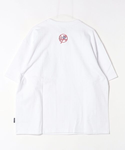 APPLEBUM(アップルバム)の「“NY Yankees” Dynasty Logo T-shirt(Tシャツ/カットソー・メンズ・ホワイト・XX-LARGE/X-LARGE/LARGE/MEDIUM)」の6枚目の写真
