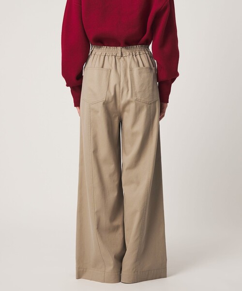 CITEN(シテン)の「<CITEN>チノタックワイドパンツ(チノパンツ・レディース・ブラック/ワイン/ベージュ・S/M)」の14枚目の写真