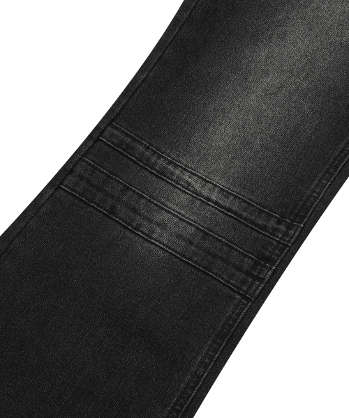 MUCENT(ムセント)の「カイロクロスパッチデニムブーツカット(デニムパンツ・レディース・ブラック・SMALL/MEDIUM)」の6枚目の写真
