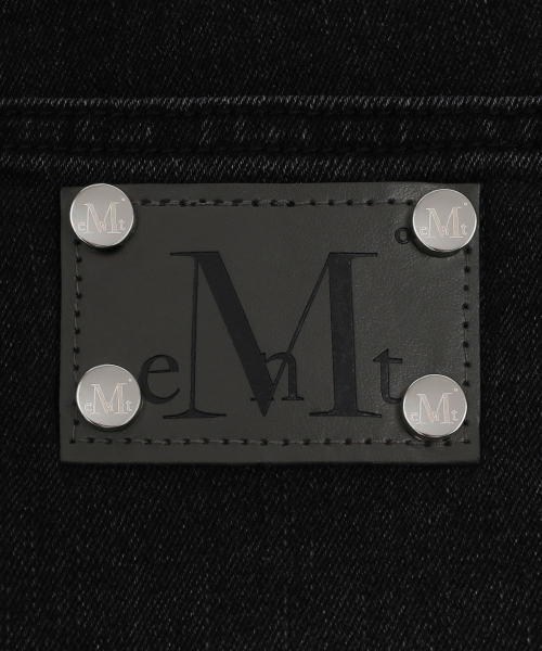MUCENT(ムセント)の「カイロクロスパッチデニムブーツカット(デニムパンツ・レディース・ブラック・SMALL/MEDIUM)」の7枚目の写真