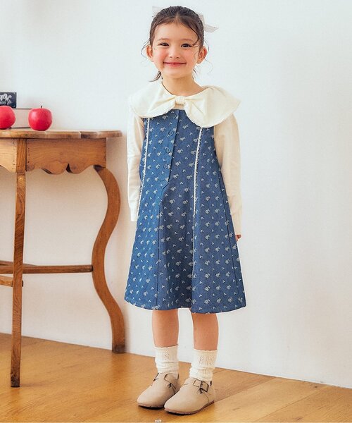 Boribon(ボリボン)の「リボンカラートップス(Tシャツ/カットソー・キッズ・マスタード/アイボリー/その他2・120/80/100/90/110)」の10枚目の写真