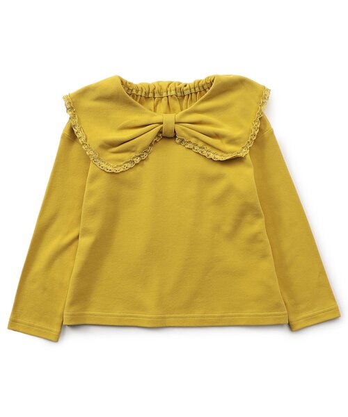Boribon(ボリボン)の「リボンカラートップス(Tシャツ/カットソー・キッズ・マスタード/アイボリー/その他2・120/80/100/90/110)」の15枚目の写真