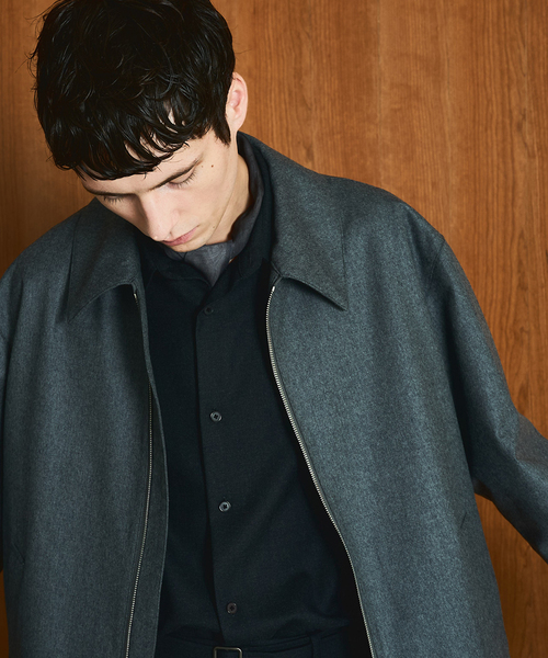 Mackintosh(マッキントッシュ)の「MACKINTOSH(マッキントッシュ) 別注 BIRGHAM(バーガム)(その他アウター・メンズ・チャコールグレー/ブラック/ブラウン・40/38/36)」の4枚目の写真