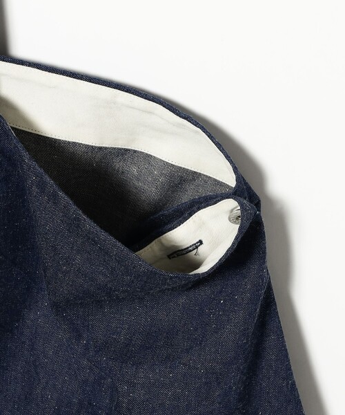 BEAMS BOY(ビームスボーイ)の「HAVERSACK / 9oz ネップ デニム サロペット スカート(スカート・レディース・インディゴブルー・1)」の10枚目の写真