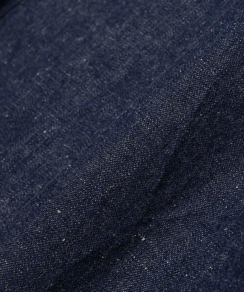 BEAMS BOY(ビームスボーイ)の「HAVERSACK / 9oz ネップ デニム サロペット スカート(スカート・レディース・インディゴブルー・1)」の12枚目の写真