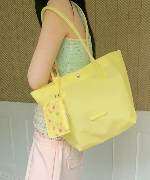 Vipoa(ヴィポア)の「Candy jelly bag(トートバッグ・レディース・イエロー/グリーン/コーラル/パープル/ミント・FREE)」の19枚目の写真