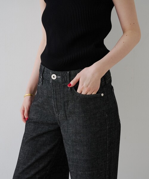 upperhights(アッパーハイツ)の「【upper hights / アッパーハイツ】THE STELLA AURA / ザ ステラ オーラ ワイドストレートデニム(デニムパンツ・レディース・インディゴブルー・23/24/25/22/21)」の18枚目の写真