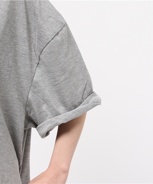 E hyphen world gallery（イーハイフンワールドギャラリー）の「ビッグシルエットワンピース（ワンピース・レディース・ブラック/カーキ/オフホワイト/杢グレー・FREE）」の11枚目の写真